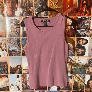Rose Pink Tank Top